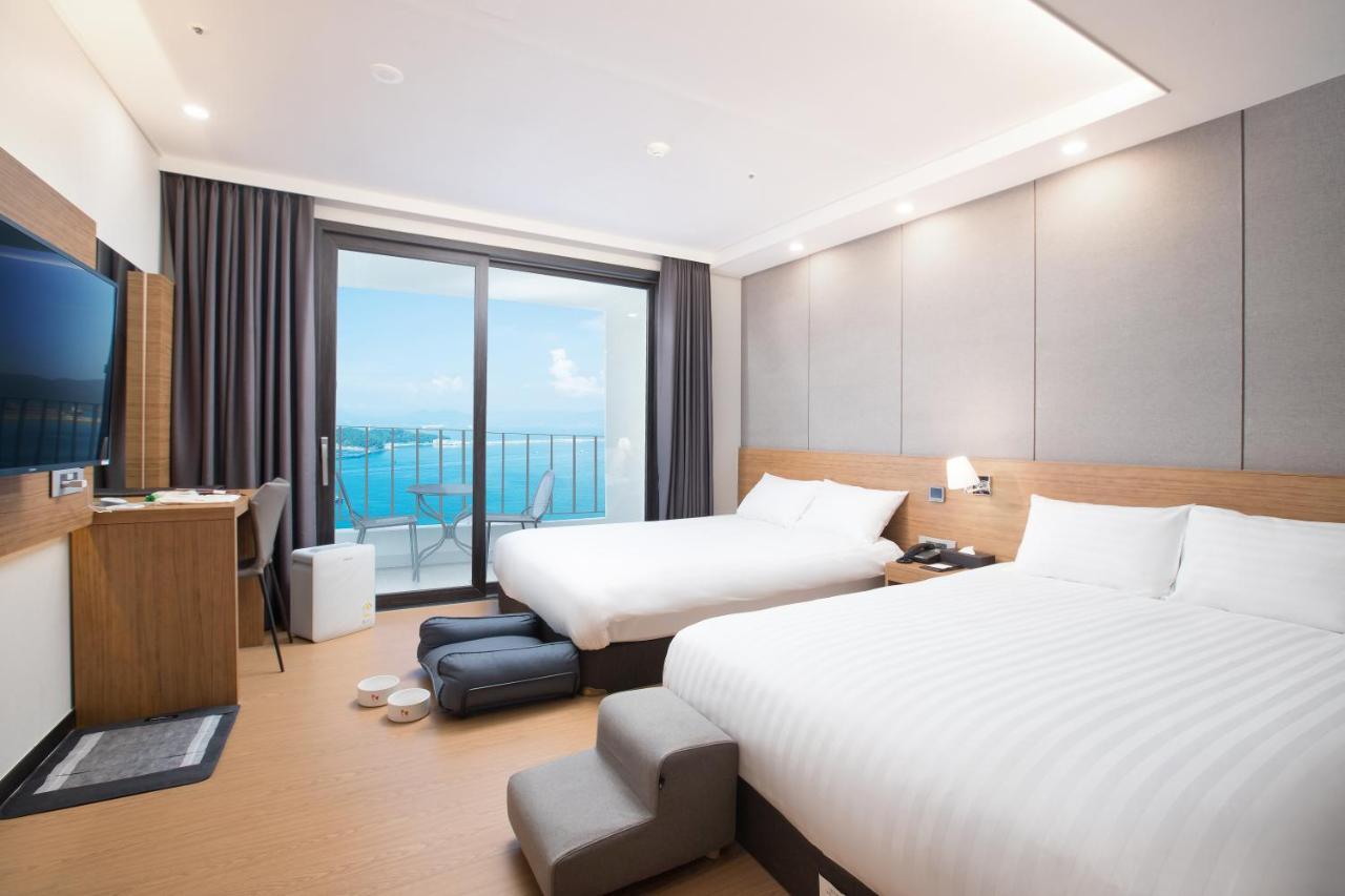 Utop Marina Hotel & Resort Yeosu Exterior foto