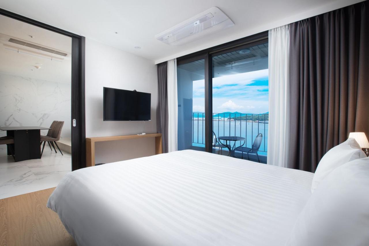 Utop Marina Hotel & Resort Yeosu Exterior foto