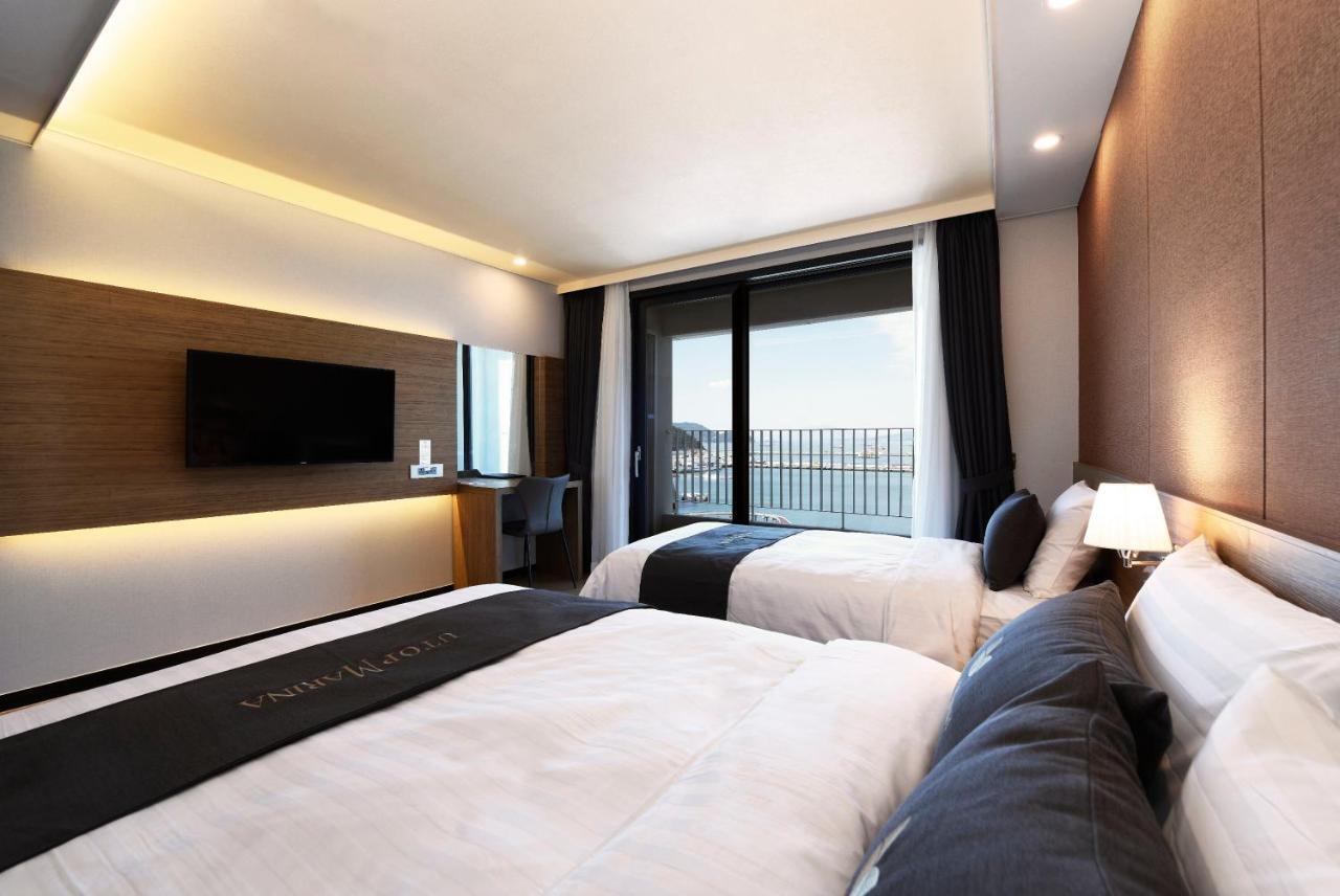 Utop Marina Hotel & Resort Yeosu Exterior foto